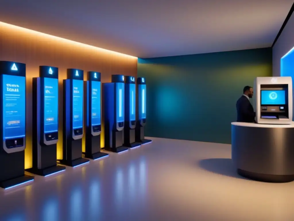 Banca del futuro: robots automatizados agilizan préstamos inmobiliarios Vanguardia en banco del futuro con automatización en préstamos inmobiliarios y tecnología de punta