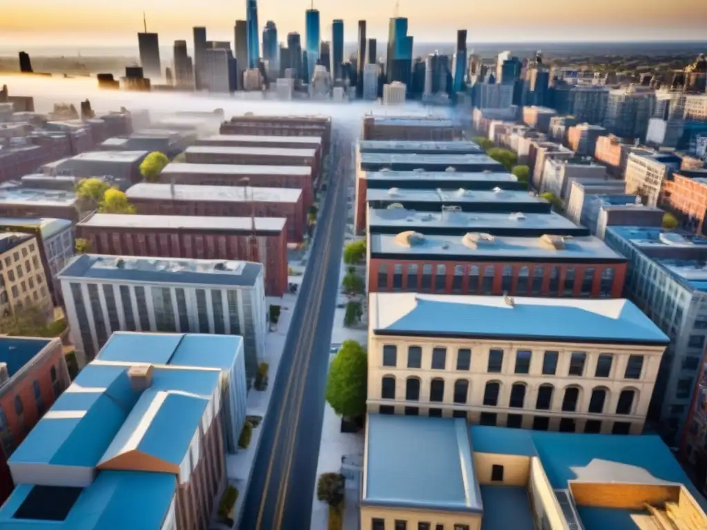 Renovación urbana: realzando propiedades en un vecindario vibrante Vibrante barrio en renovación para Flipping Propiedades, reflejando importancia de la localización