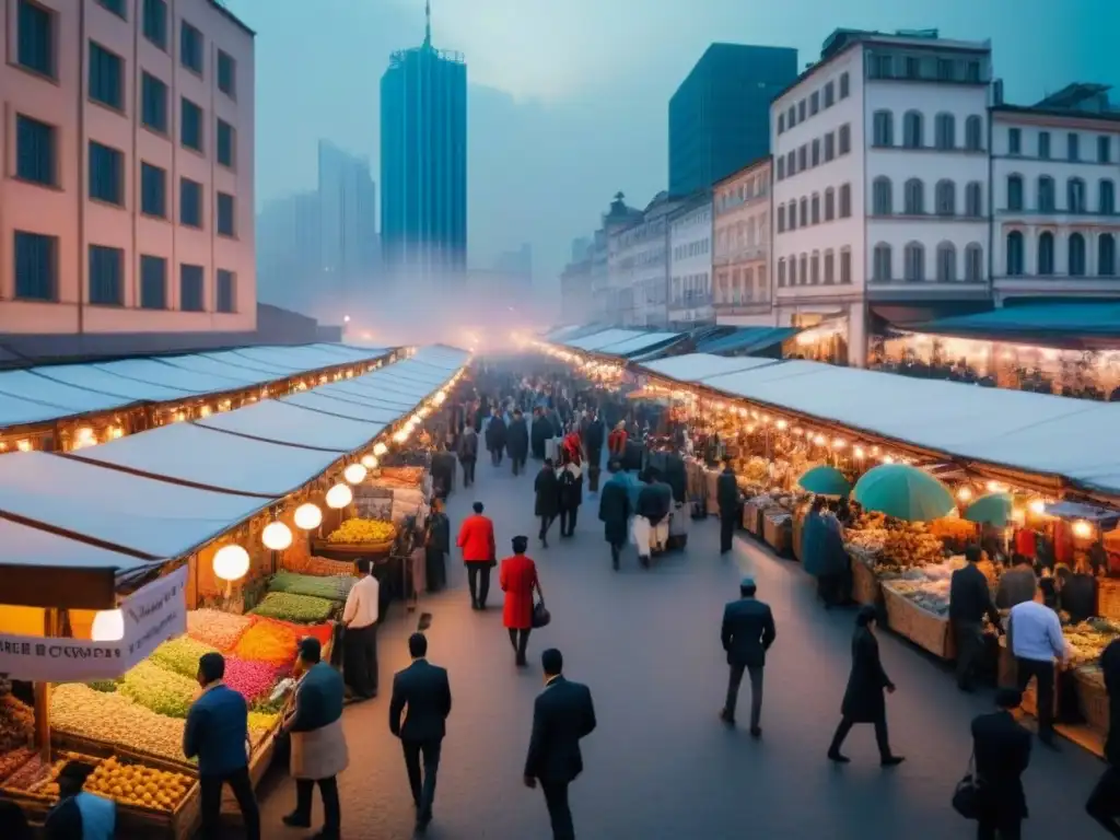 Contrastes urbanos: crecimiento y oportunidad en mercados emergentes La vibrante mezcla de arquitectura en una ciudad emergente refleja el paisaje inmobiliario en evolución