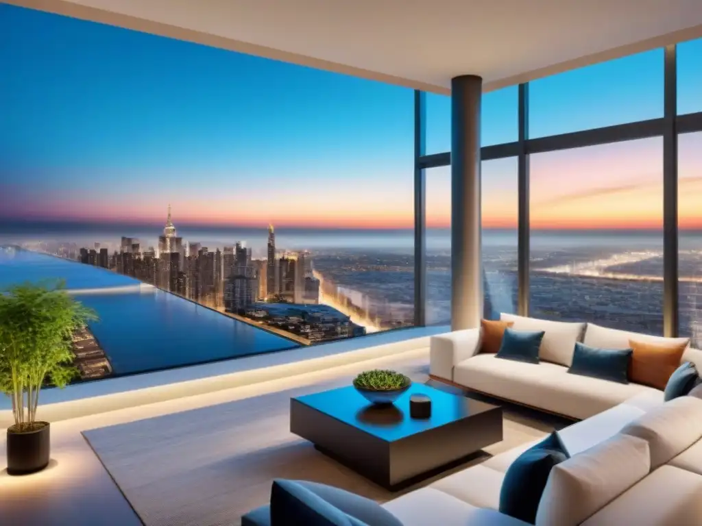 Edificio de lujo exclusivo con vistas a la ciudad Vista exclusiva de un rascacielos de lujo con diseño único y valor percibido en bienes raíces