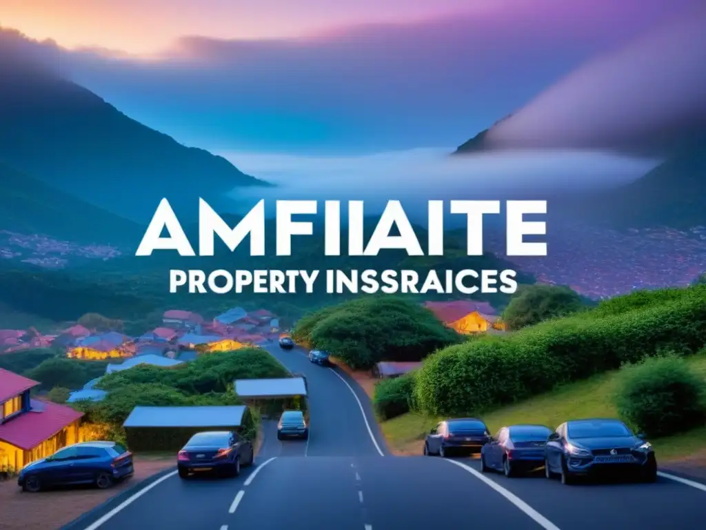 Guía optimización estrategias afiliado seguros: infografía vibrante y clara Guía visual moderna y vibrante para optimizar conversiones en programas afiliados de seguros de propiedad