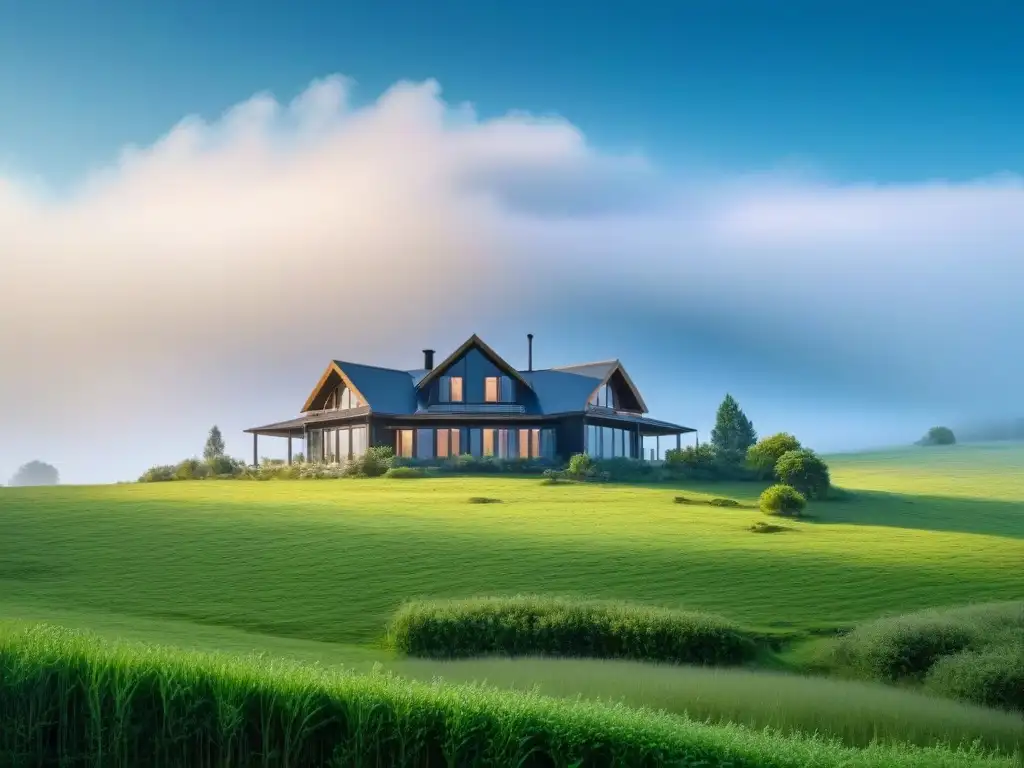 Hogar seguro en entorno natural: protección y serenidad Vivienda segura en un entorno natural, rodeada de protección y tranquilidad